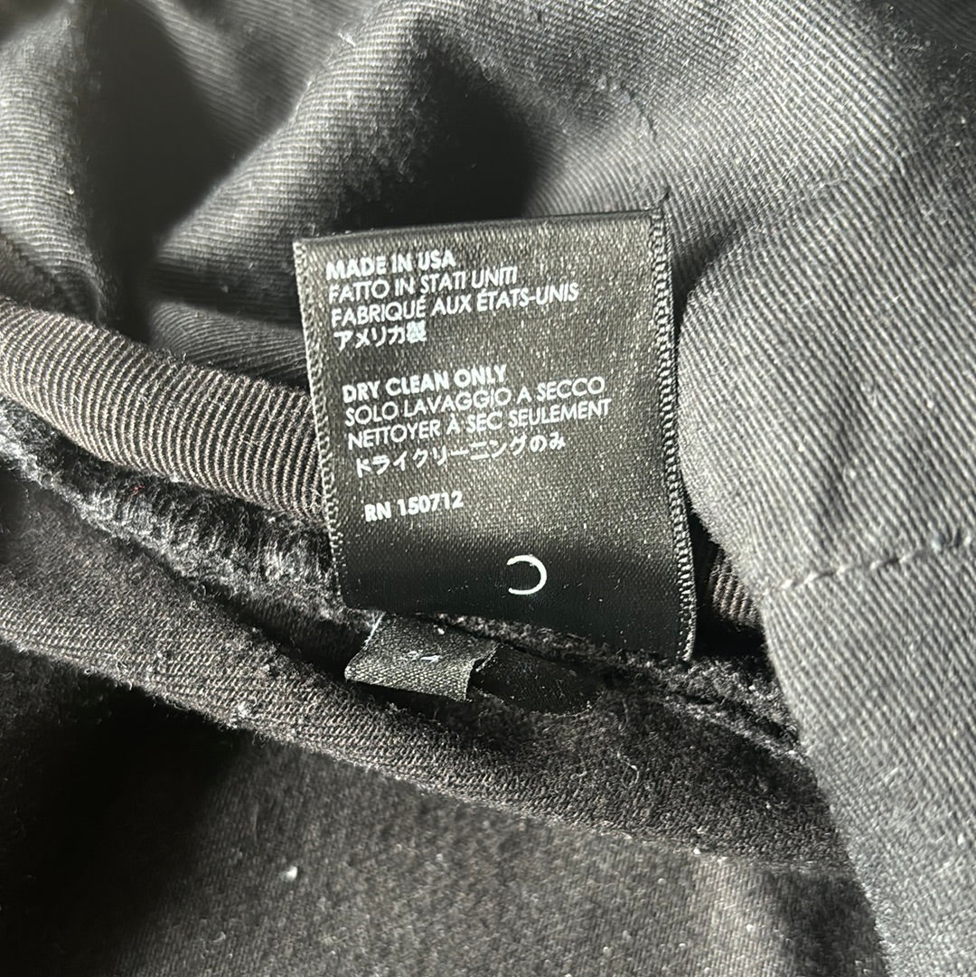 Amiri Jeans Black Zip