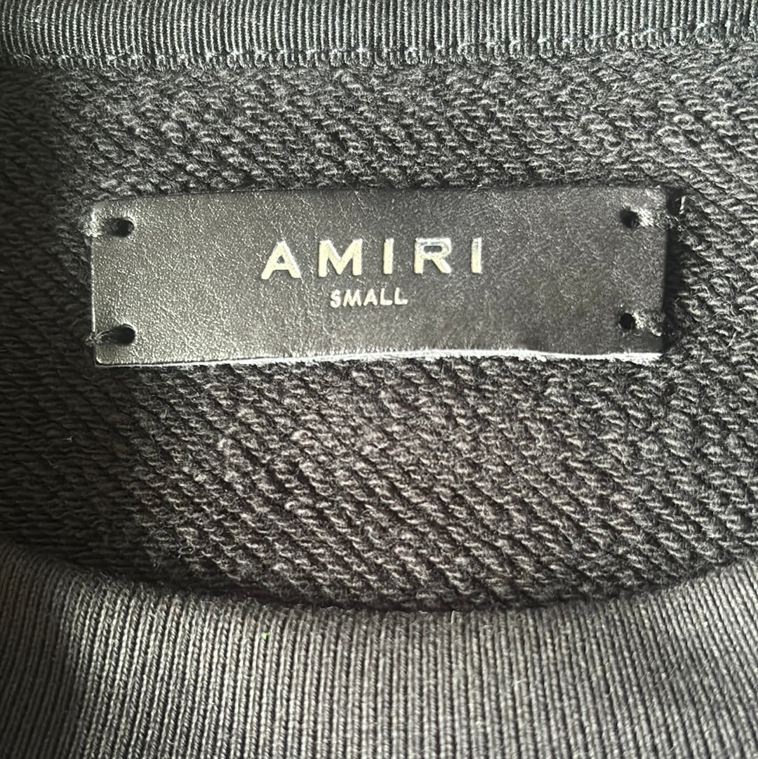 Amiri Sweater Crewneck Dove Print