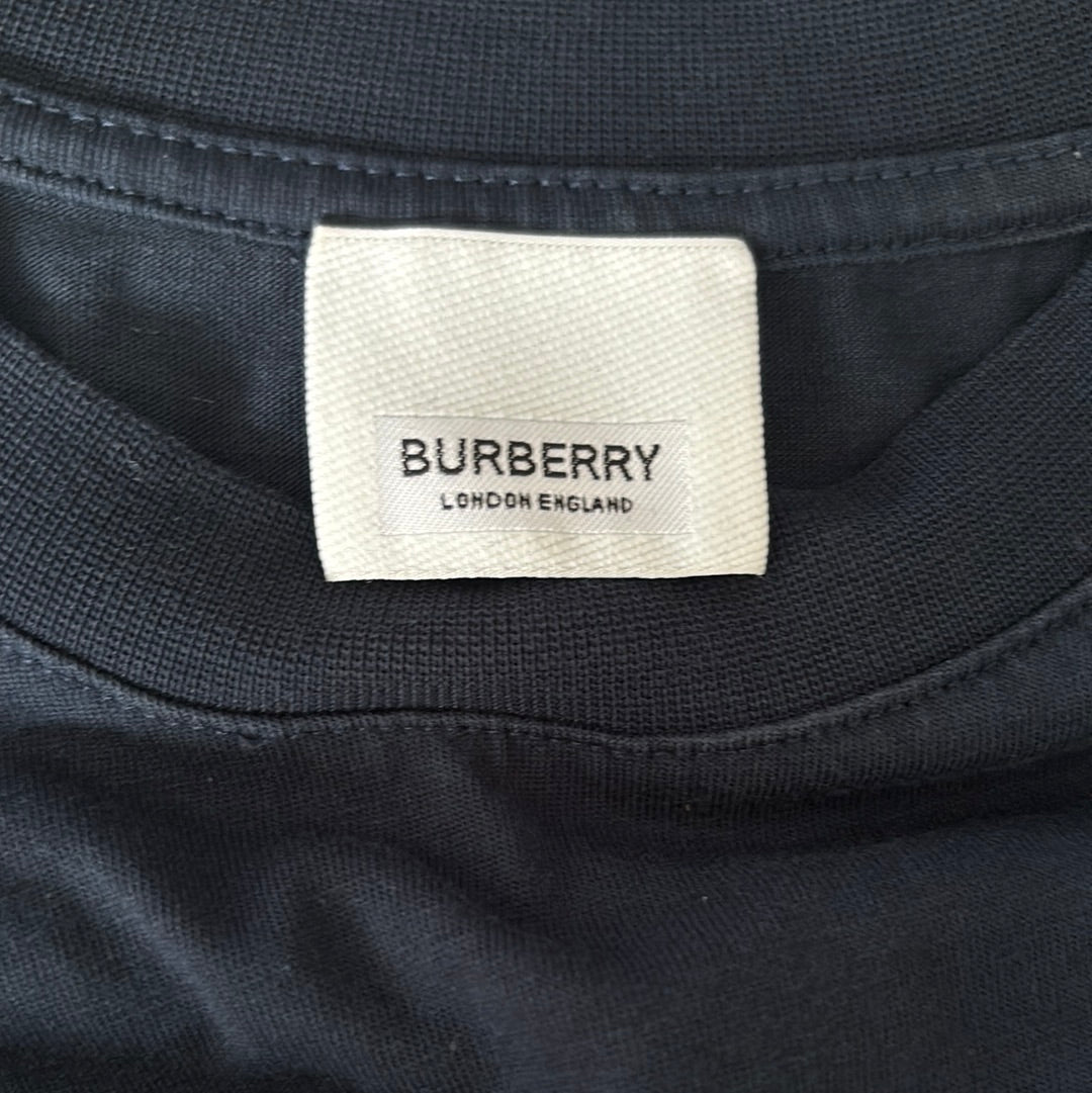 Burberry T-Shirt Navy Logo