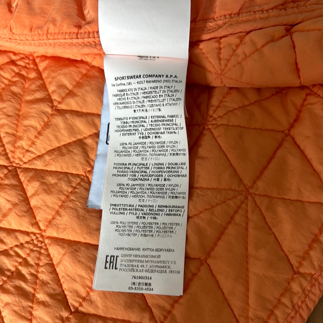 Stone Island Bodywarmer Orange