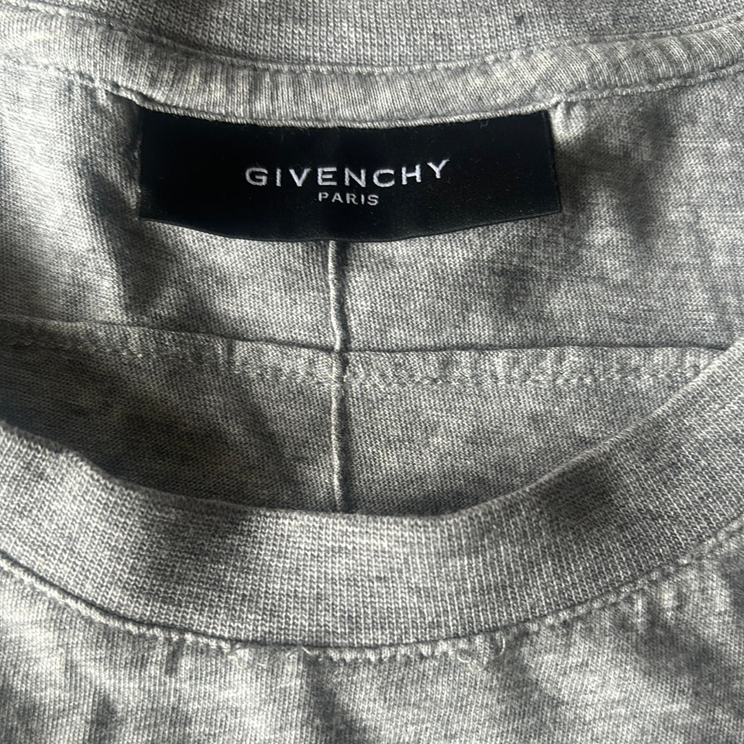 Givenchy T-Shirt Grey Print Columbian Fit