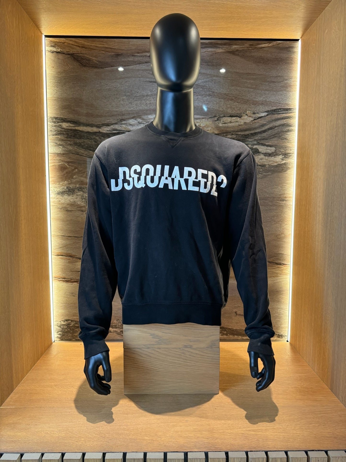 Dsquared Sweater Logo Black