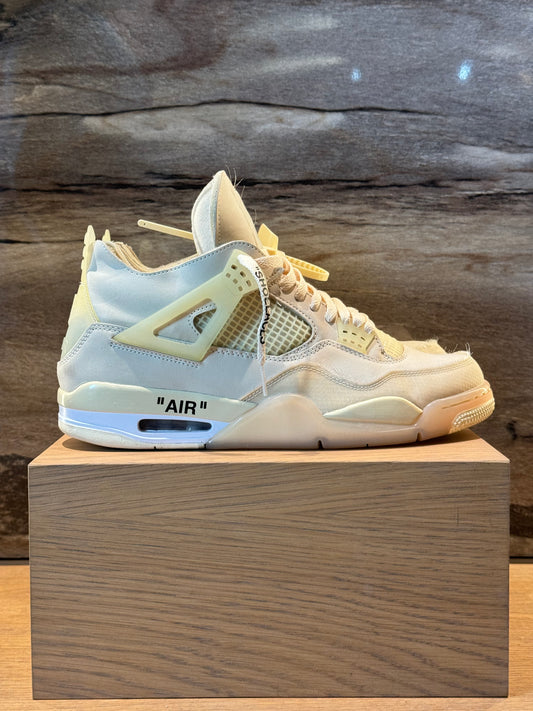 Air Jordan 4 Retro Off-White Sail