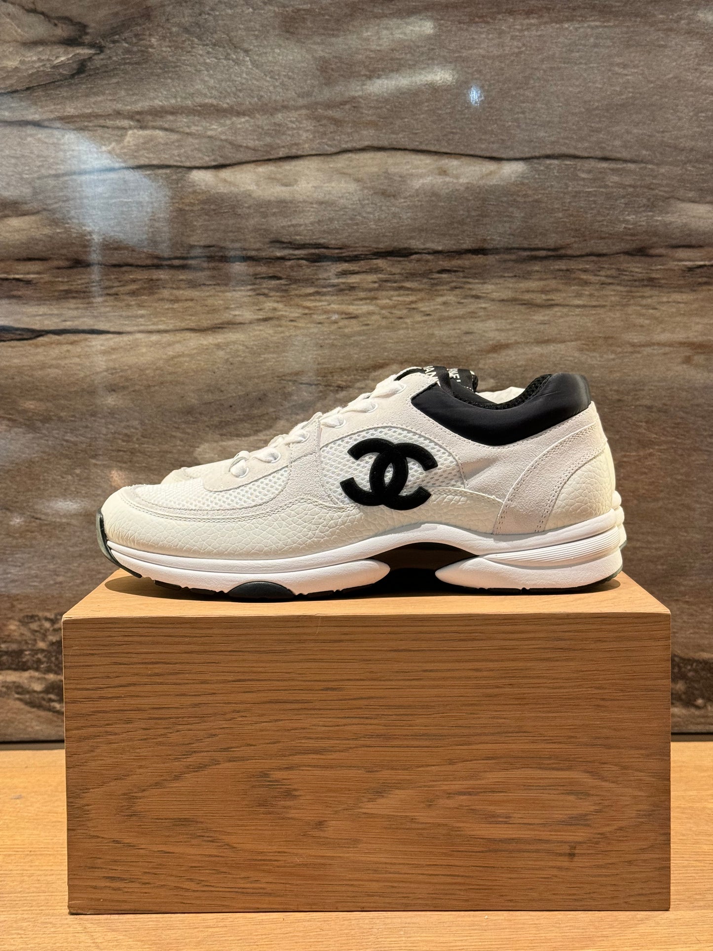 Chanel Sneakers White Black