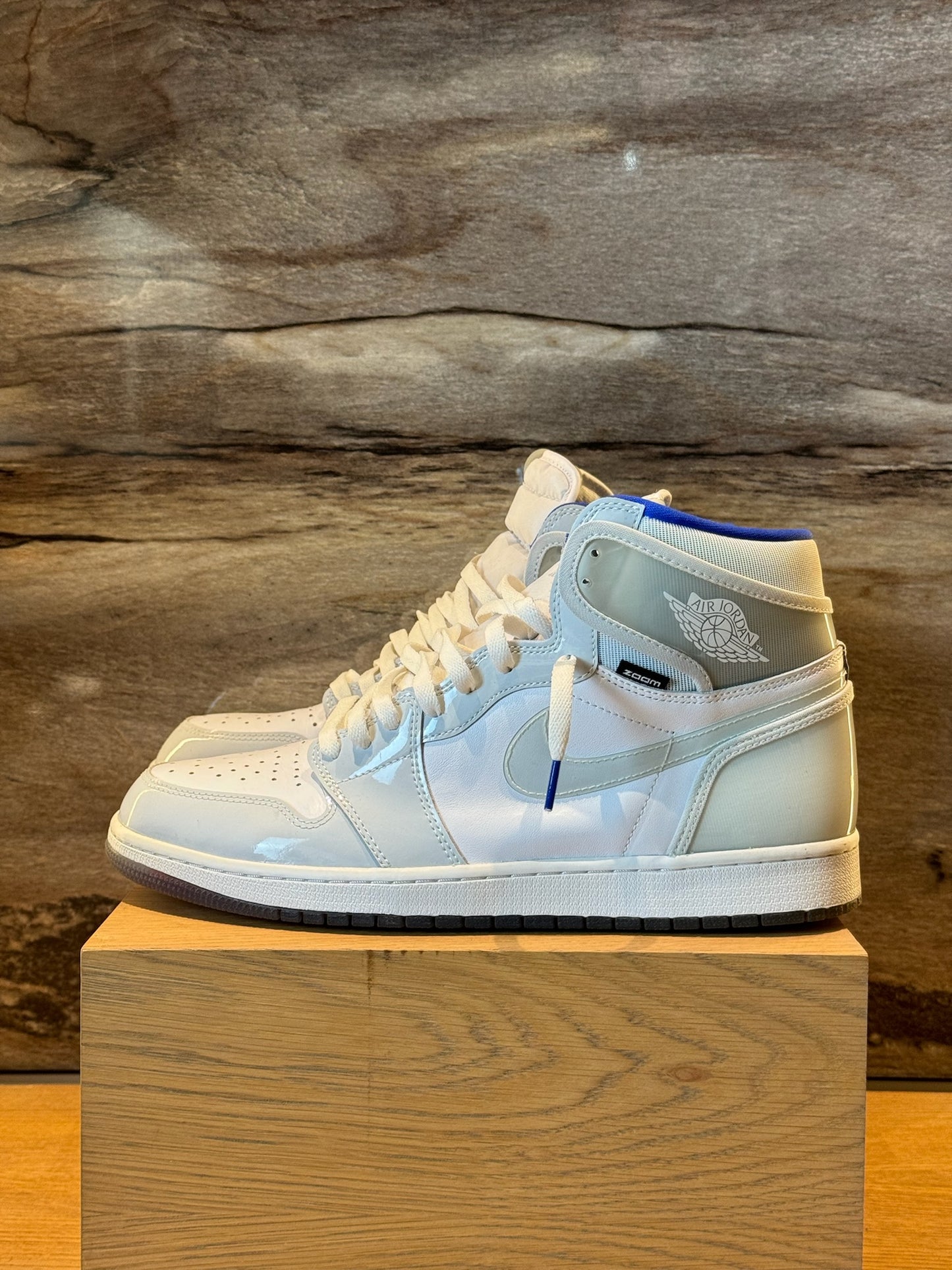 Air Jordan 1 High Zoom White Racer Blue