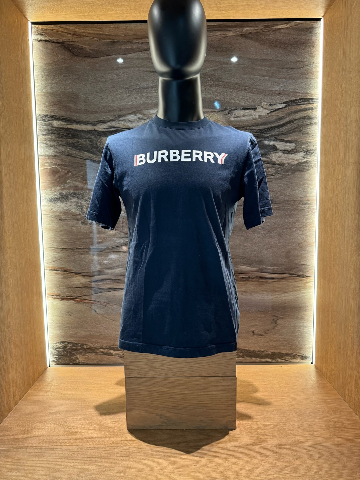 Burberry T-Shirt Navy Logo