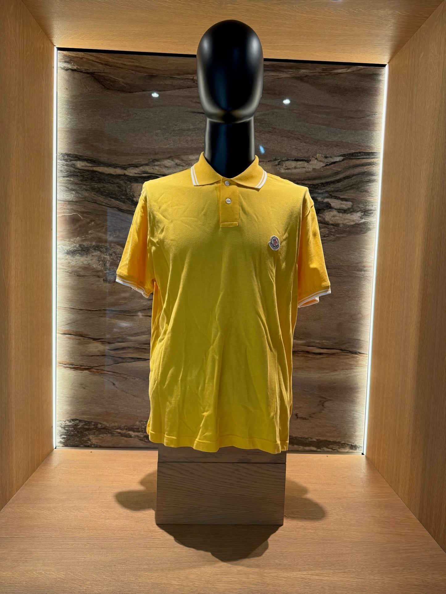 Moncler Polo Yellow