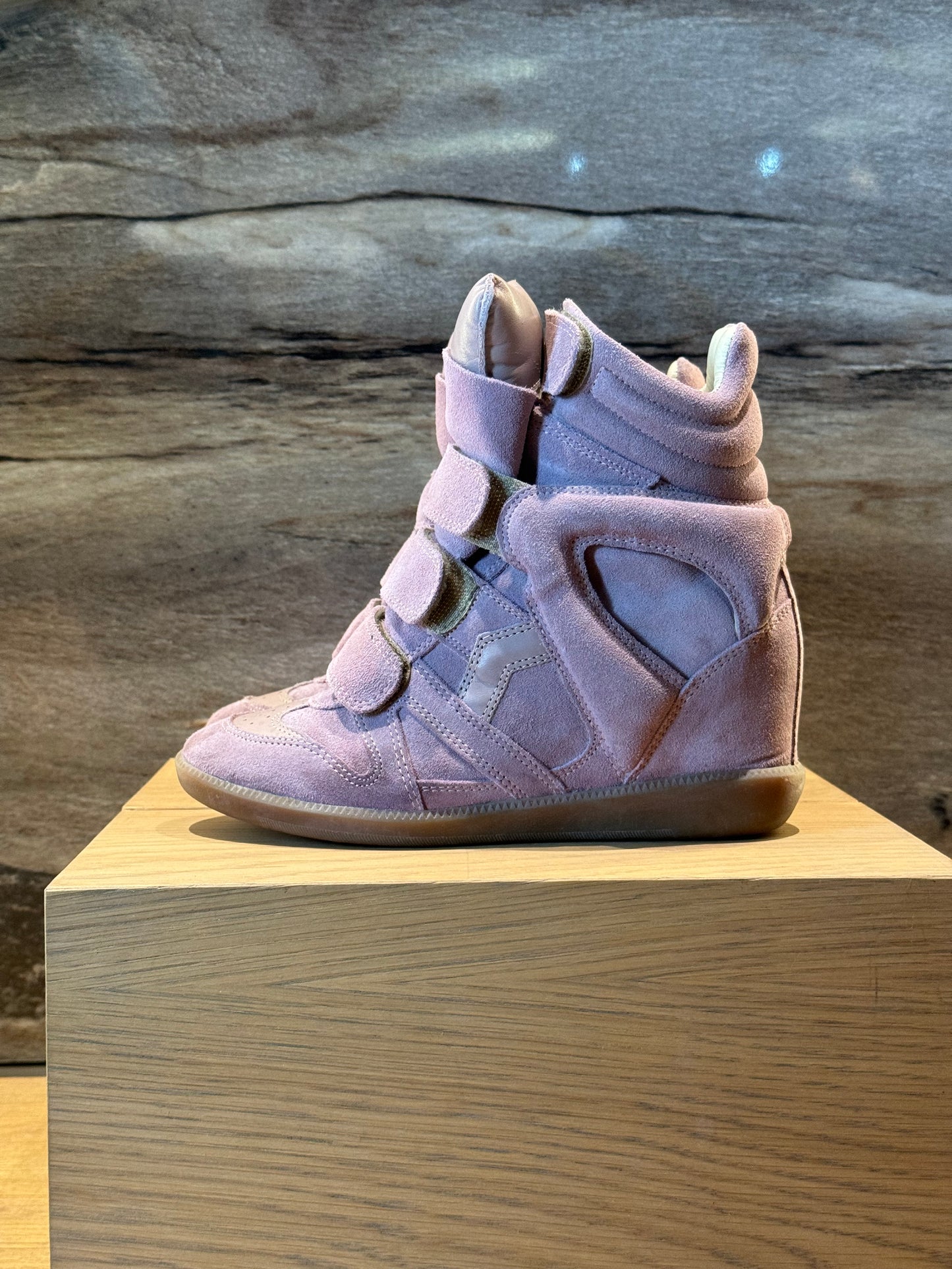 Isabel Marant Sneakers Suede Pink