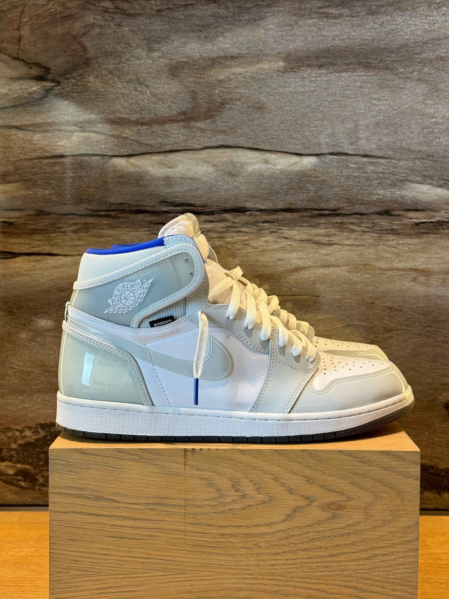 Air Jordan 1 High Zoom White Racer Blue