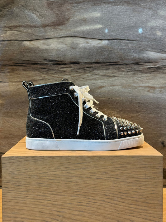 Louboutin Sneakers High Swarovski Studs