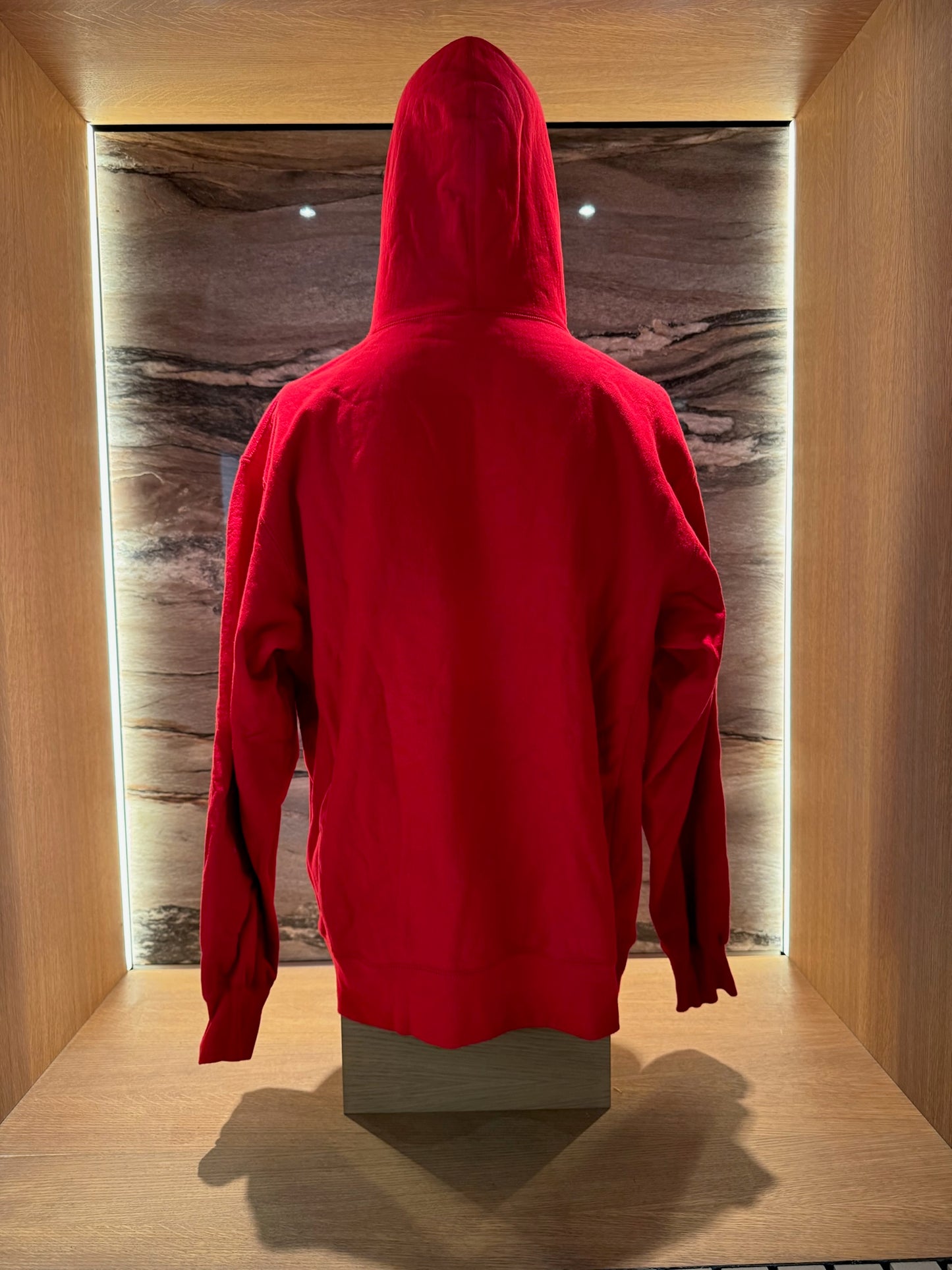 Supreme Hoodie Red S Logo Chest