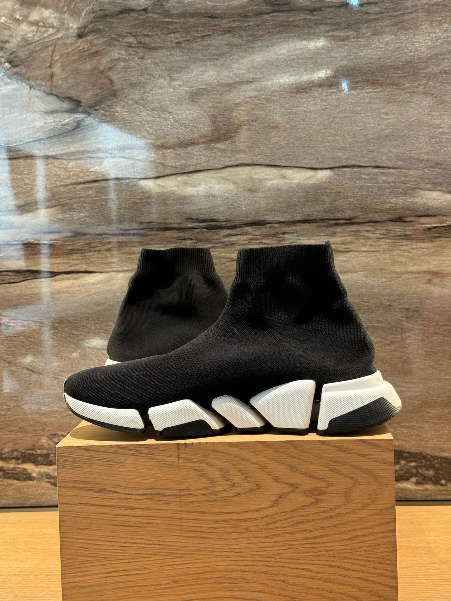 Balenciaga Speedtrainer Black White