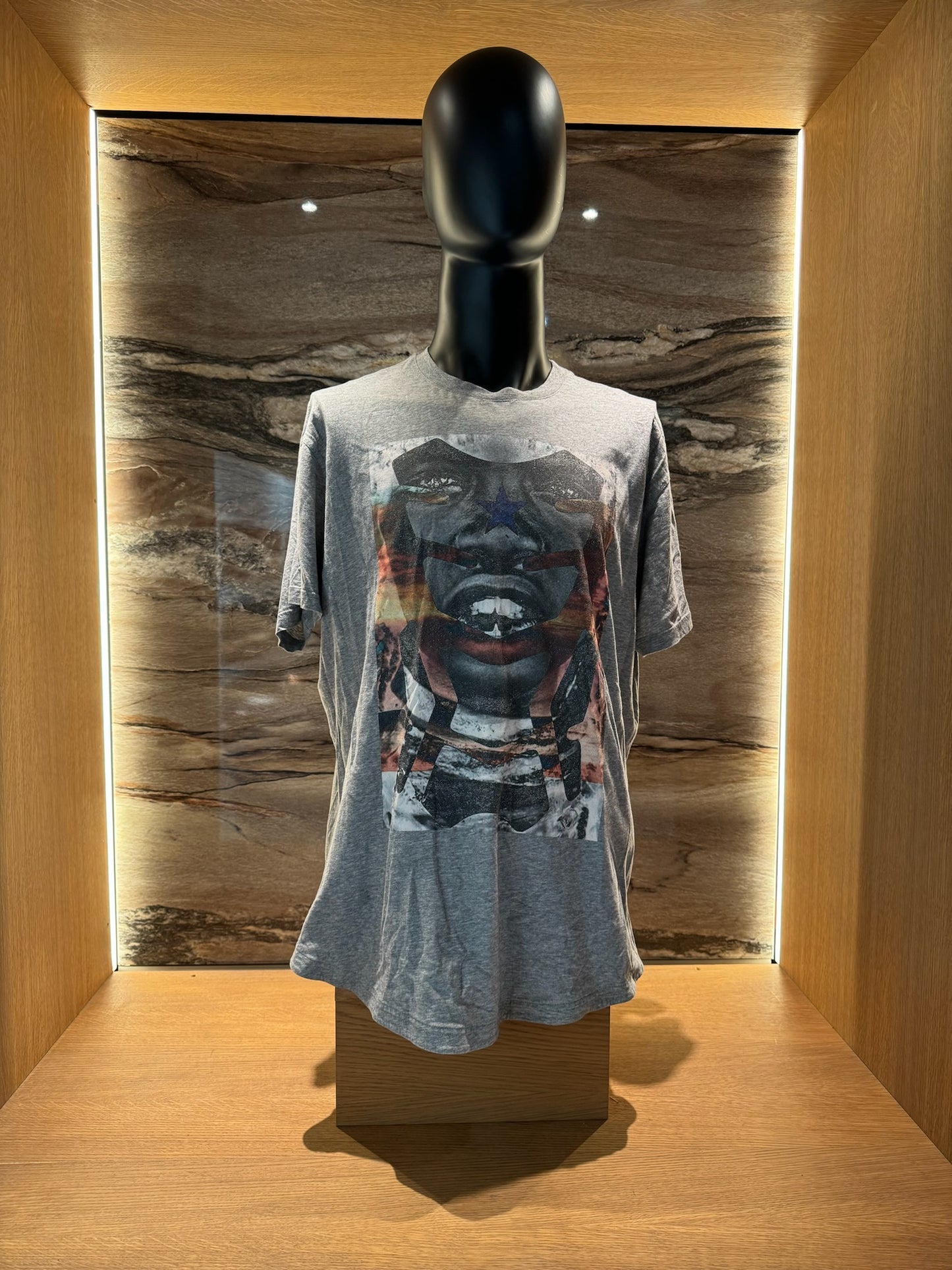 Givenchy T-Shirt Grey Print Columbian Fit