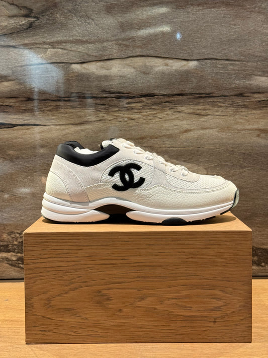 Chanel Sneakers White Black